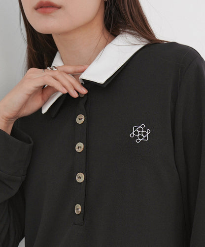 2WAYダブルカラーワンピース