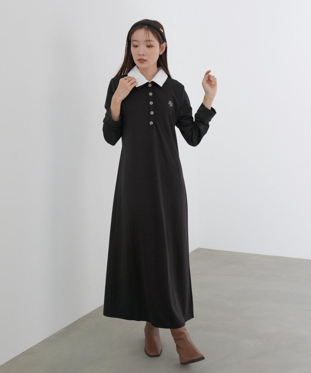 2WAYダブルカラーワンピース