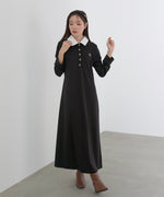 2WAYダブルカラーワンピース