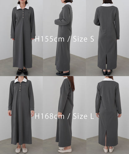 2WAYダブルカラーワンピース