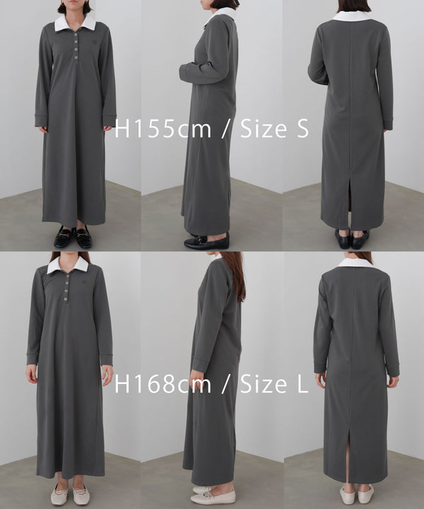 2WAYダブルカラーワンピース