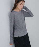 アシメレイヤードカットソー