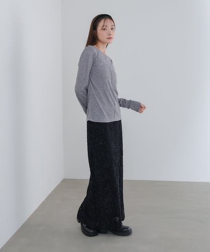 アシメレイヤードカットソー