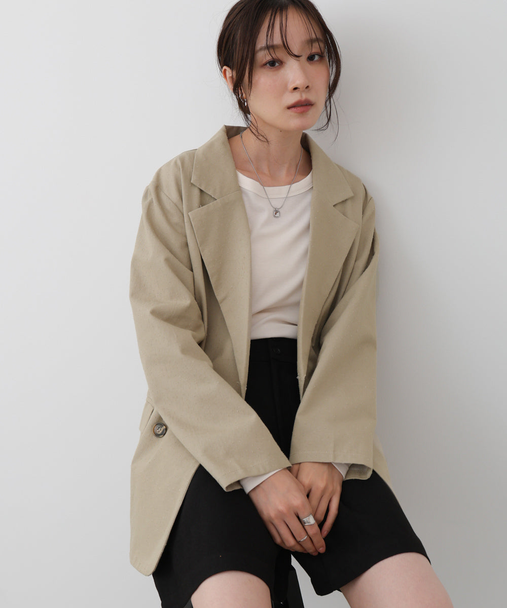 バブ（Bab）/【セットアップ対応】ドットダメージテーラードジャケット セットアップ対応】ドットダメージテーラードジャケット – Bab