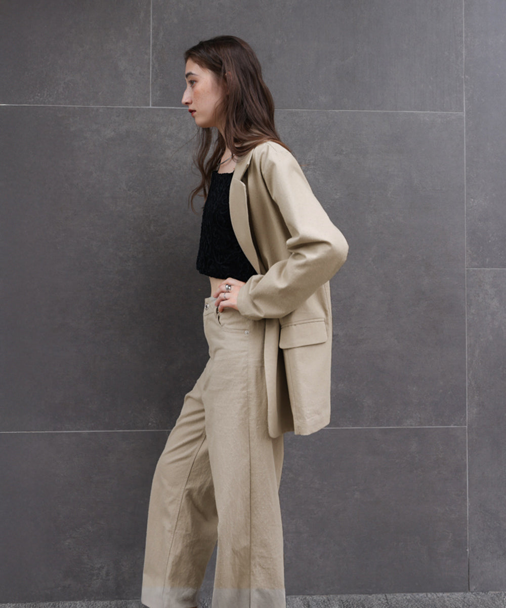 【セットアップ対応】ドットダメージテーラードジャケット