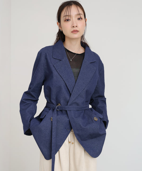 【セットアップ対応】ドットダメージテーラードジャケット