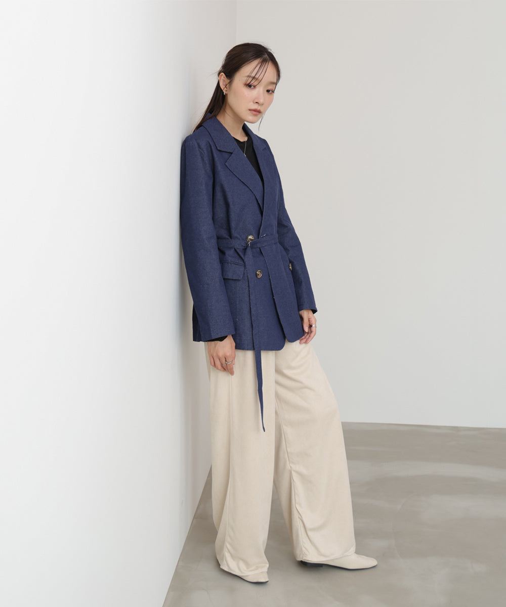 【セットアップ対応】ドットダメージテーラードジャケット