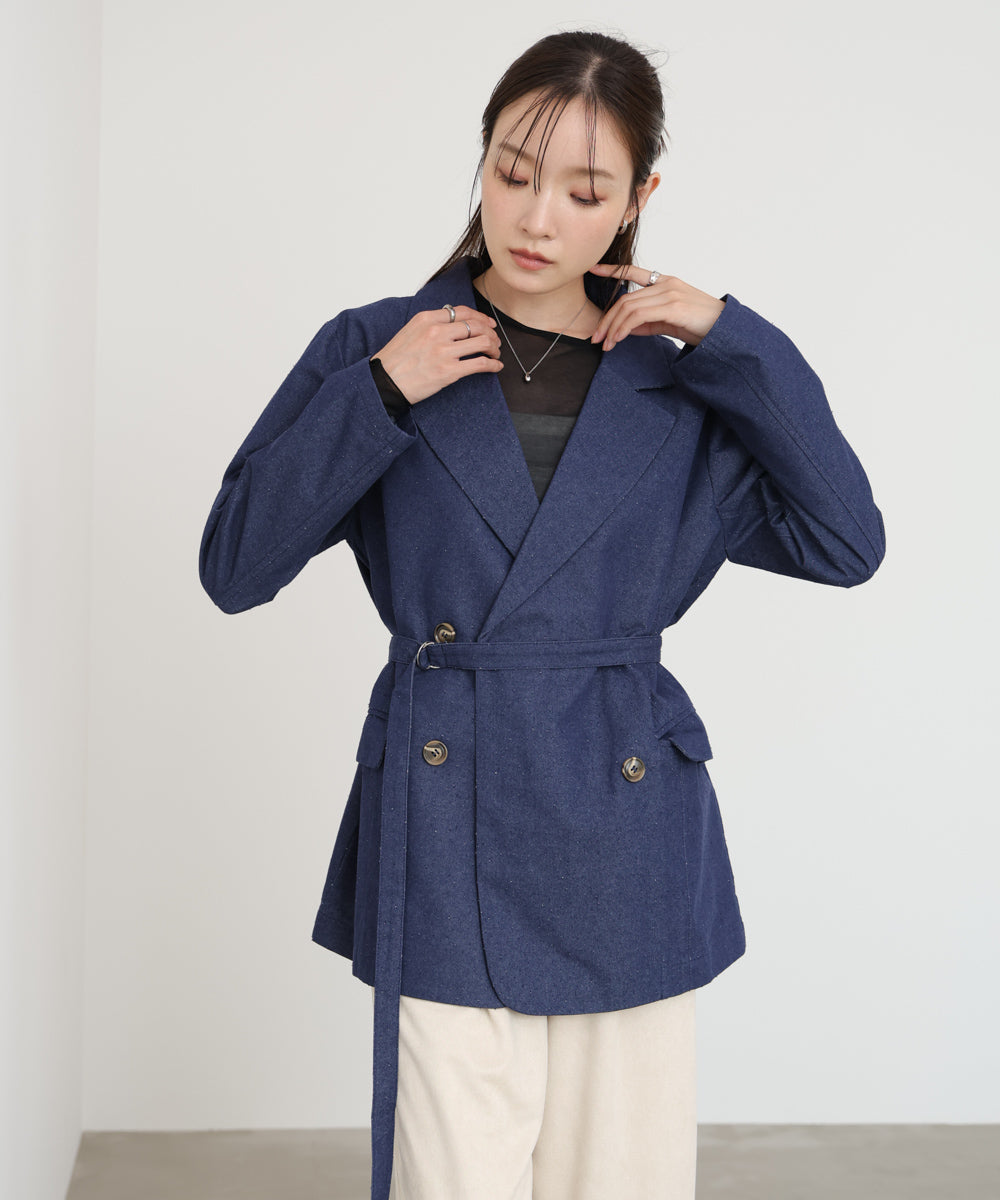 【セットアップ対応】ドットダメージテーラードジャケット