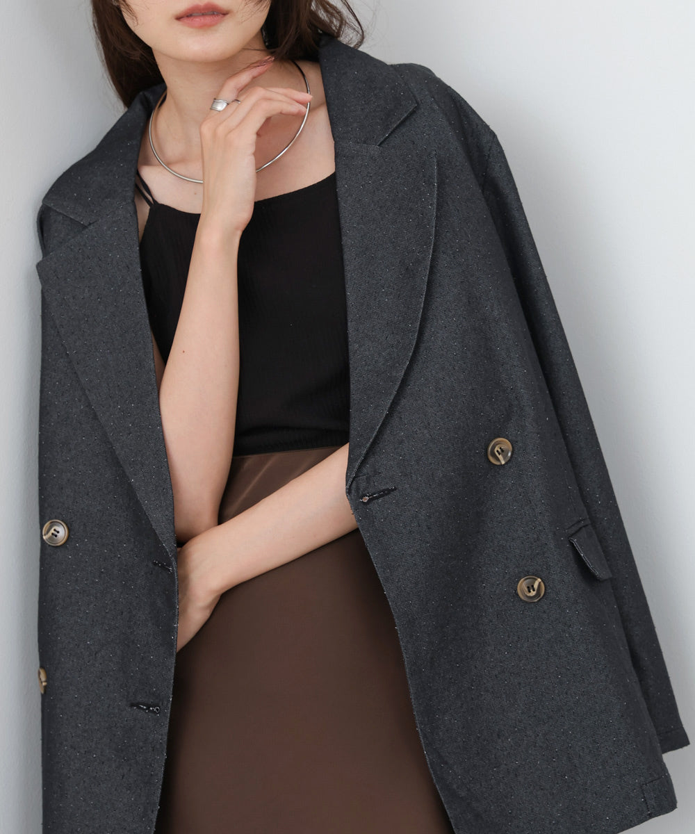 【セットアップ対応】ドットダメージテーラードジャケット