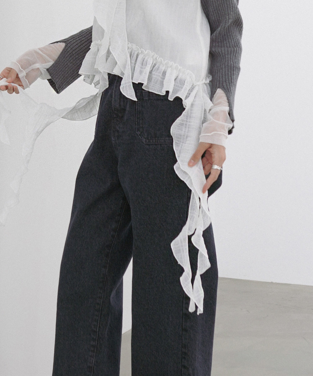 ラッフルフリルキャミソール