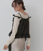 ラッフルフリルキャミソール