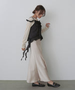 ラッフルフリルキャミソール