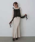 ラッフルフリルキャミソール