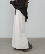 【S・Mサイズ展開】ツイルタイトロングスカート