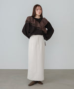 【S・Mサイズ展開】ツイルタイトロングスカート