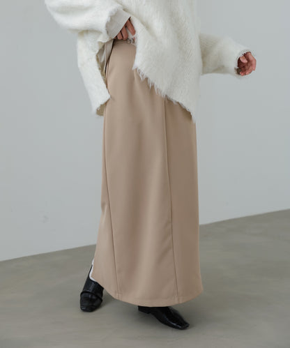 【S・Mサイズ展開】ツイルタイトロングスカート