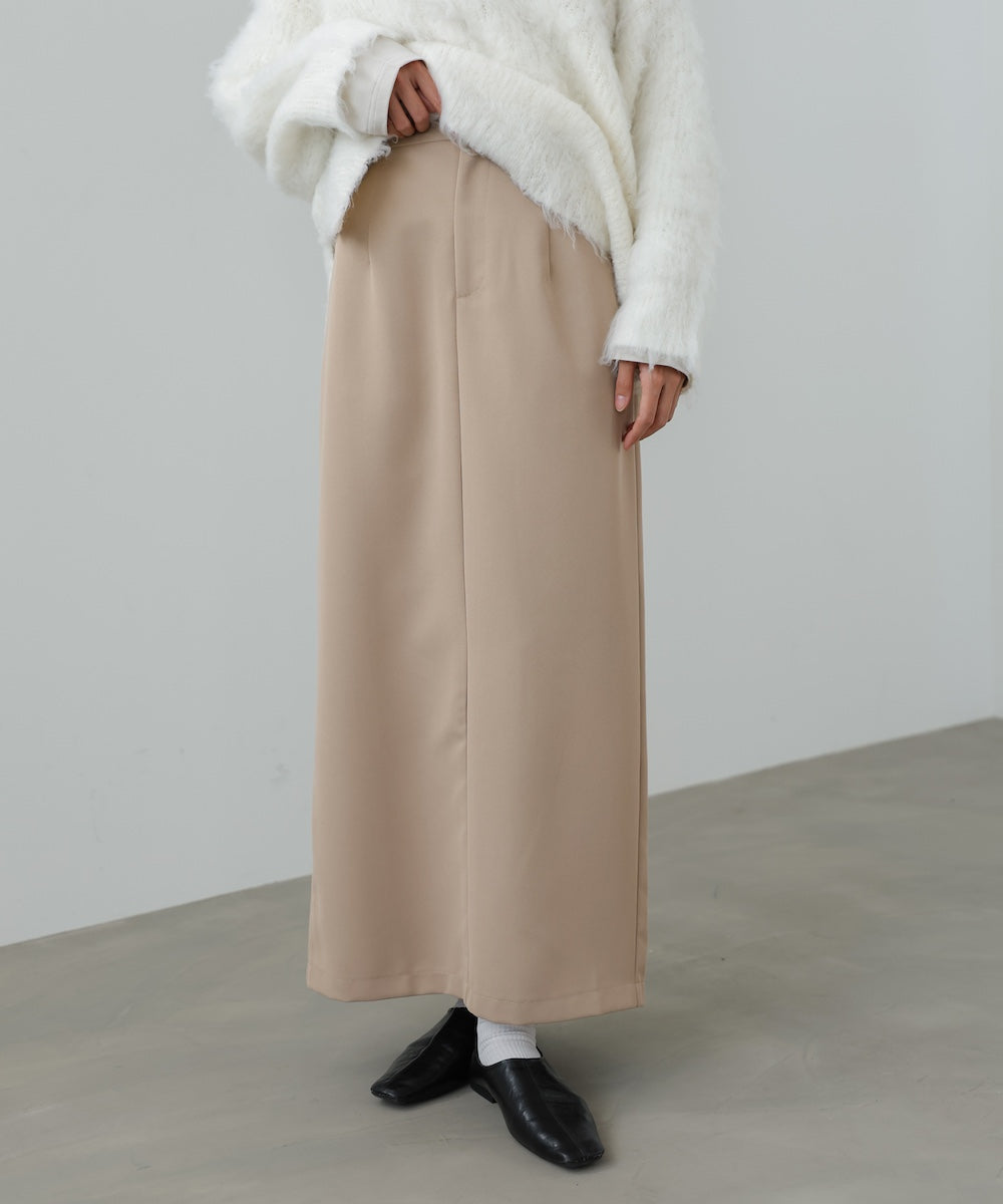 【S・Mサイズ展開】ツイルタイトロングスカート
