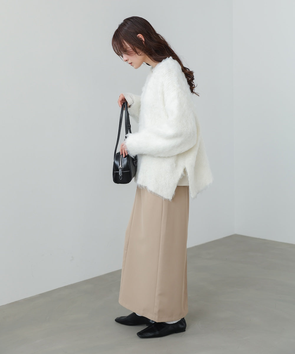 【S・Mサイズ展開】ツイルタイトロングスカート