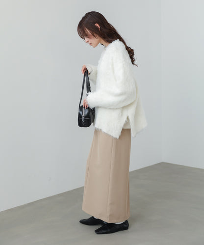 【S・Mサイズ展開】ツイルタイトロングスカート