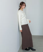【S・Mサイズ展開】ツイルタイトロングスカート