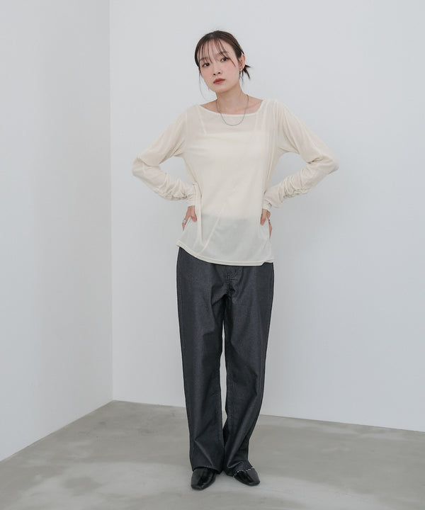 前後2WAYシアーベロアトップス