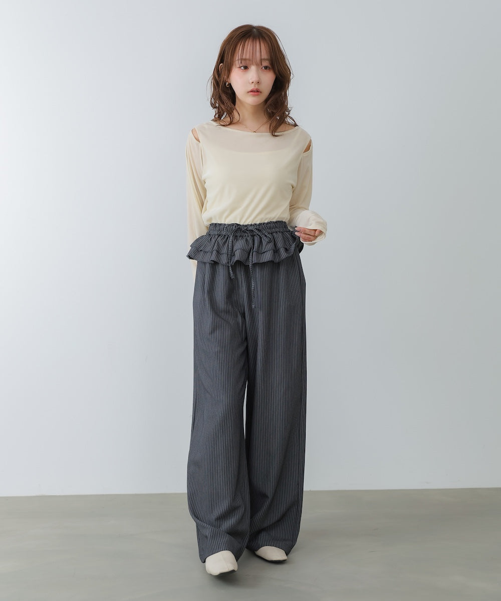 前後2WAYシアーベロアトップス