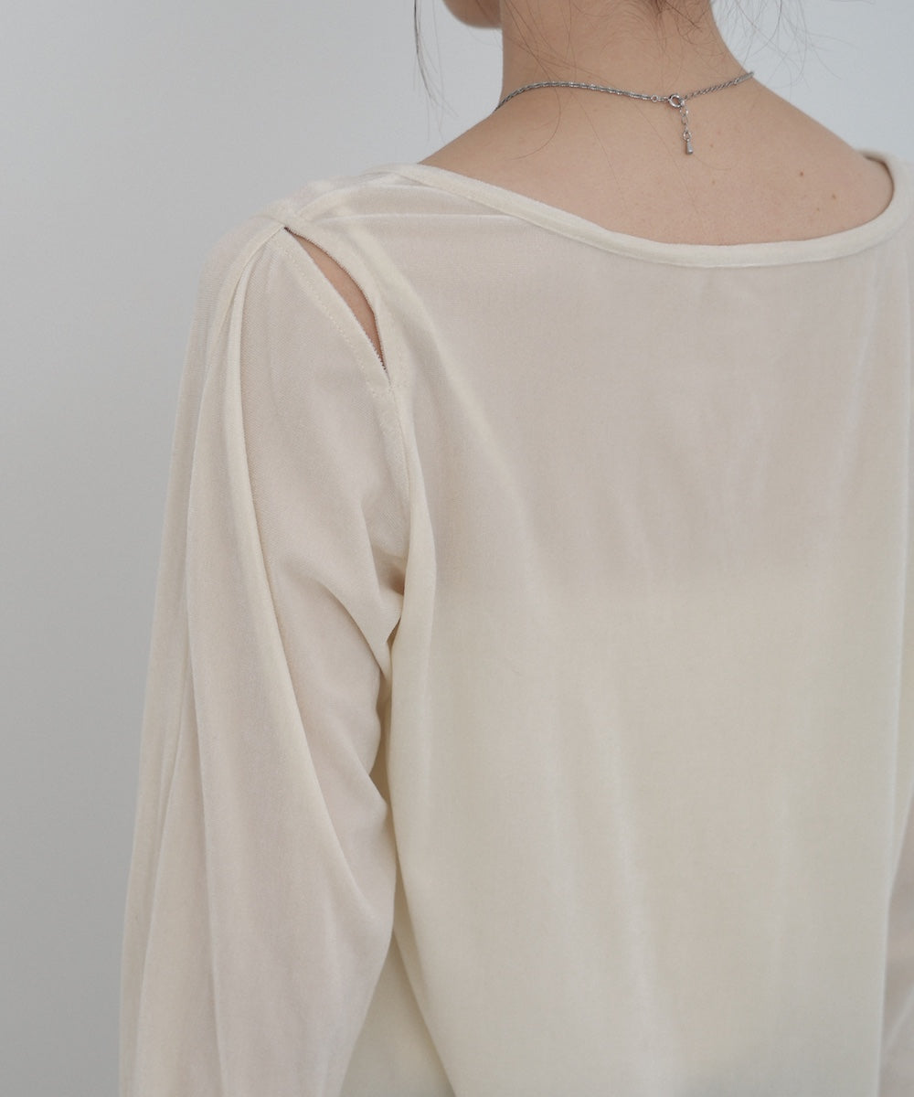 前後2WAYシアーベロアトップス