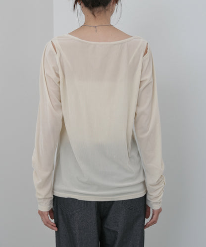 前後2WAYシアーベロアトップス