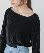 前後2WAYシアーベロアトップス