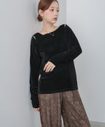 前後2WAYシアーベロアトップス