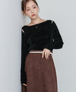 前後2WAYシアーベロアトップス