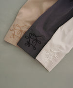 コード刺しゅうワイドカフスオーバーシャツ