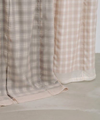 シアードッキングチェックスカート