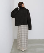 シアードッキングチェックスカート