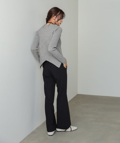 クロッシングニットトップス