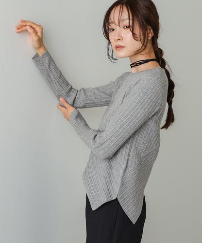 クロッシングニットトップス