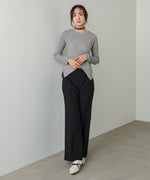 クロッシングニットトップス