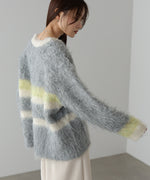 ボーダーケガキトップス