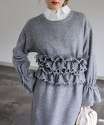 ビスチェセットニットワンピース