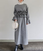 ビスチェセットニットワンピース