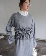 ビスチェセットニットワンピース