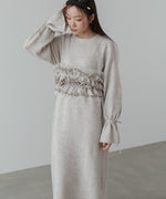 ビスチェセットニットワンピース