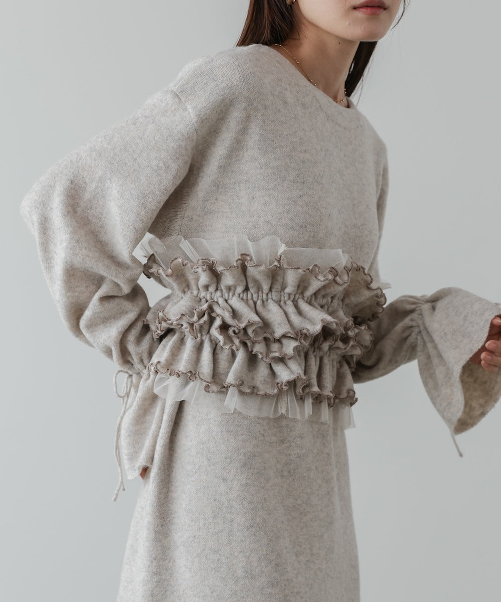 ビスチェセットニットワンピース