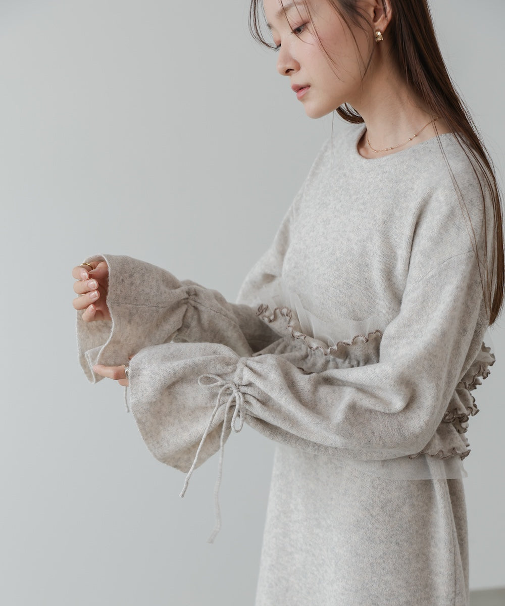 ビスチェセットニットワンピース