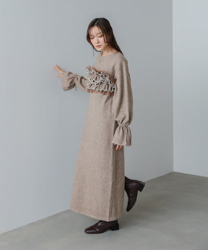 ビスチェセットニットワンピース