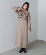 ビスチェセットニットワンピース