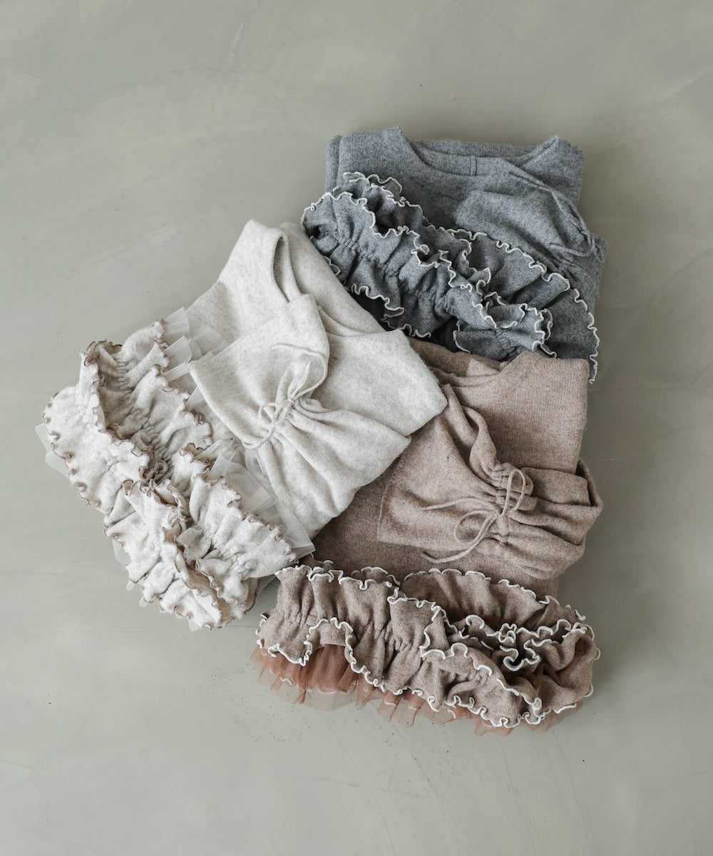 ビスチェセットニットワンピース