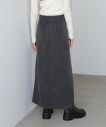 ピンストライプサイドプリーツスカート