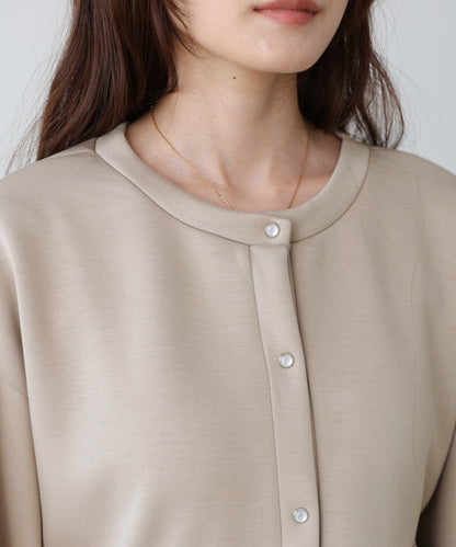 前後2WAYペプラムオーガンジーポンチトップス