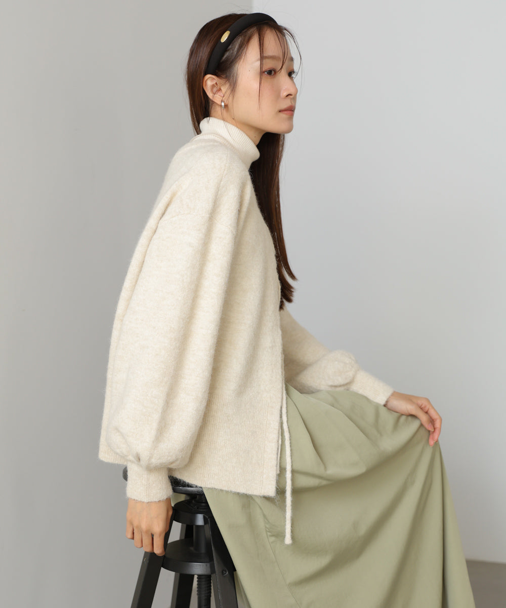 前後２ＷＡＹニットトップス＋タックキャミワンピース